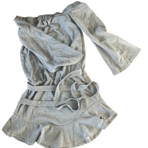 Shimmery Silver Mini Dress from Shein